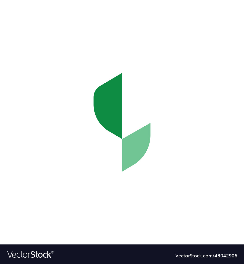 Abstract letter l logo