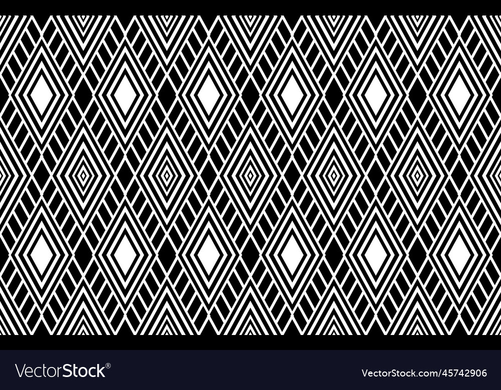 Geometric background with sacral tribal Royalty Free Vector