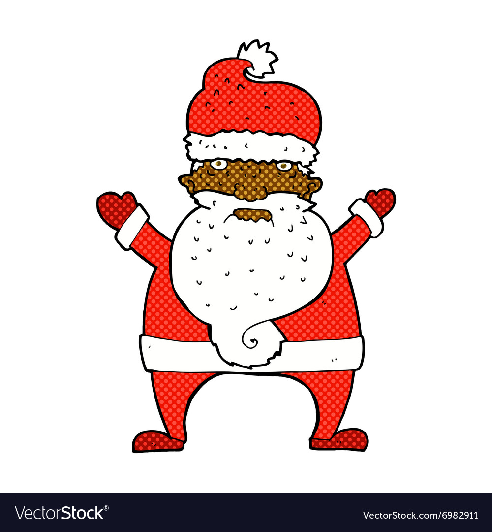 Ugly shop santa claus