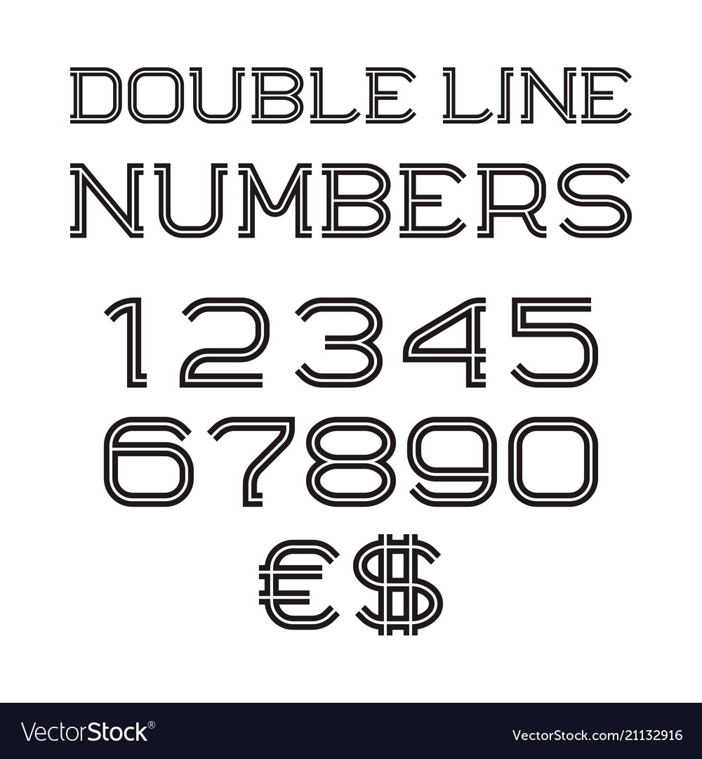 Black Numbers Euro And Dollar Sign Royalty Free Vector Image Black Numbers Euro And Dollar Sign Vector Image