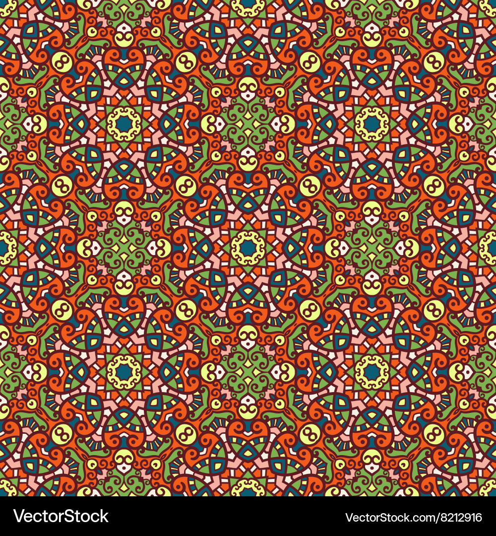 Ethnic seamless pattern Royalty Free Vector Image