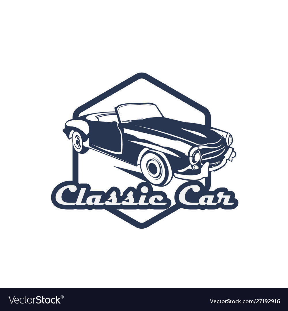 Logo design template for carcar car rental Vector Image