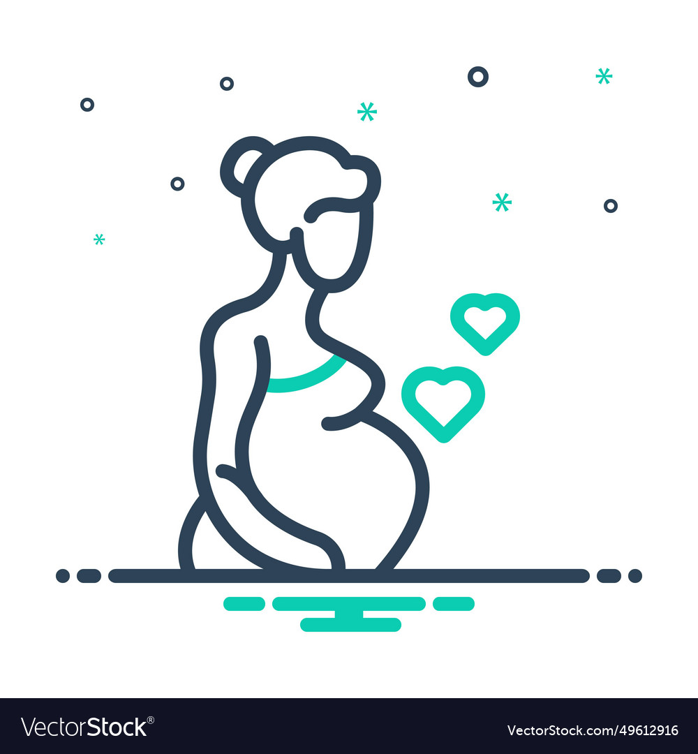 Pregnancy Royalty Free Vector Image - VectorStock