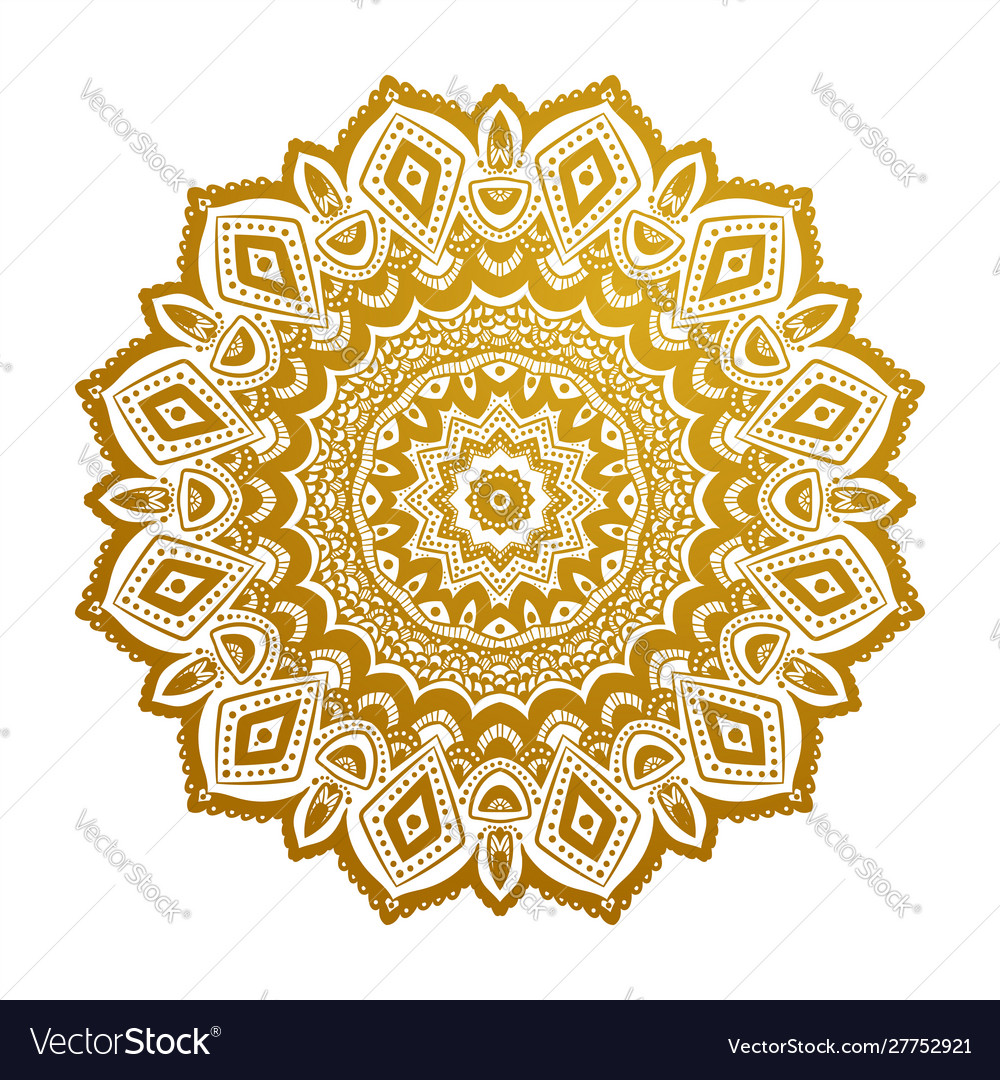 Beautiful mandala decorative element Royalty Free Vector