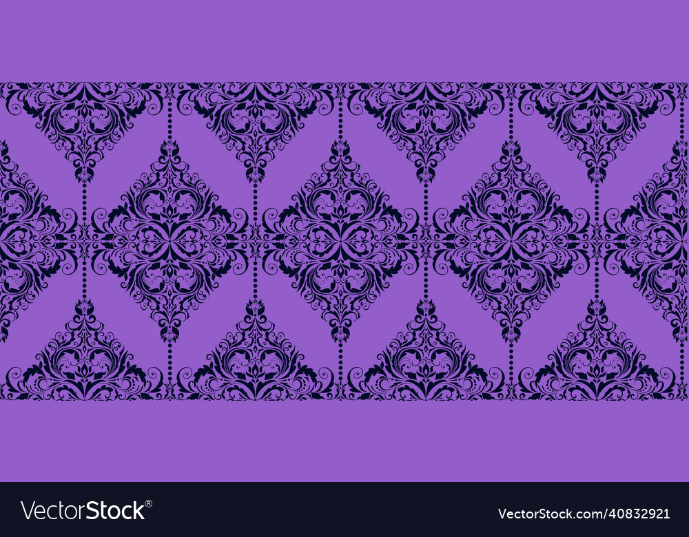 Damask nahtlose Tapete