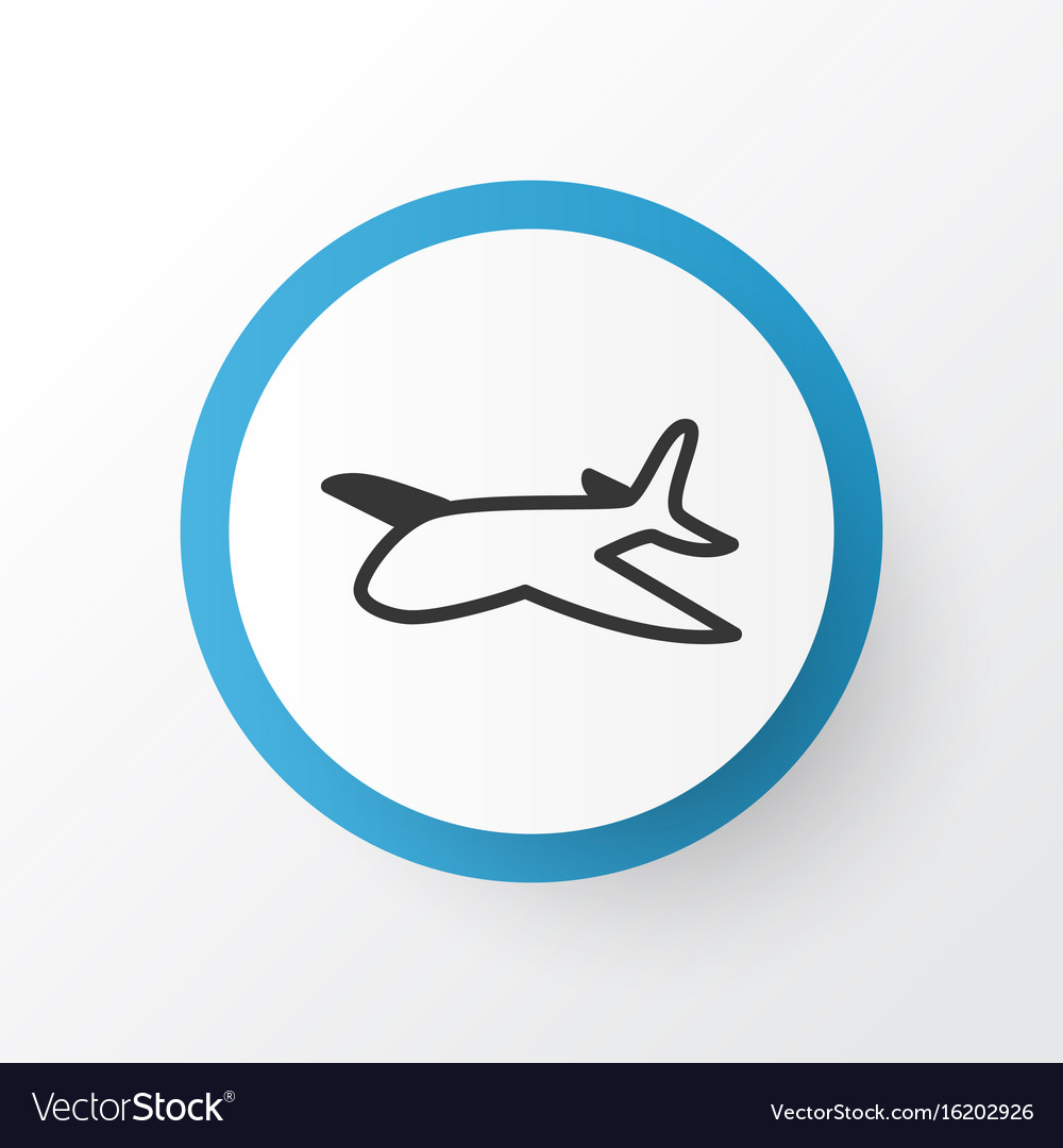 Airplane icon symbol premium quality isolated