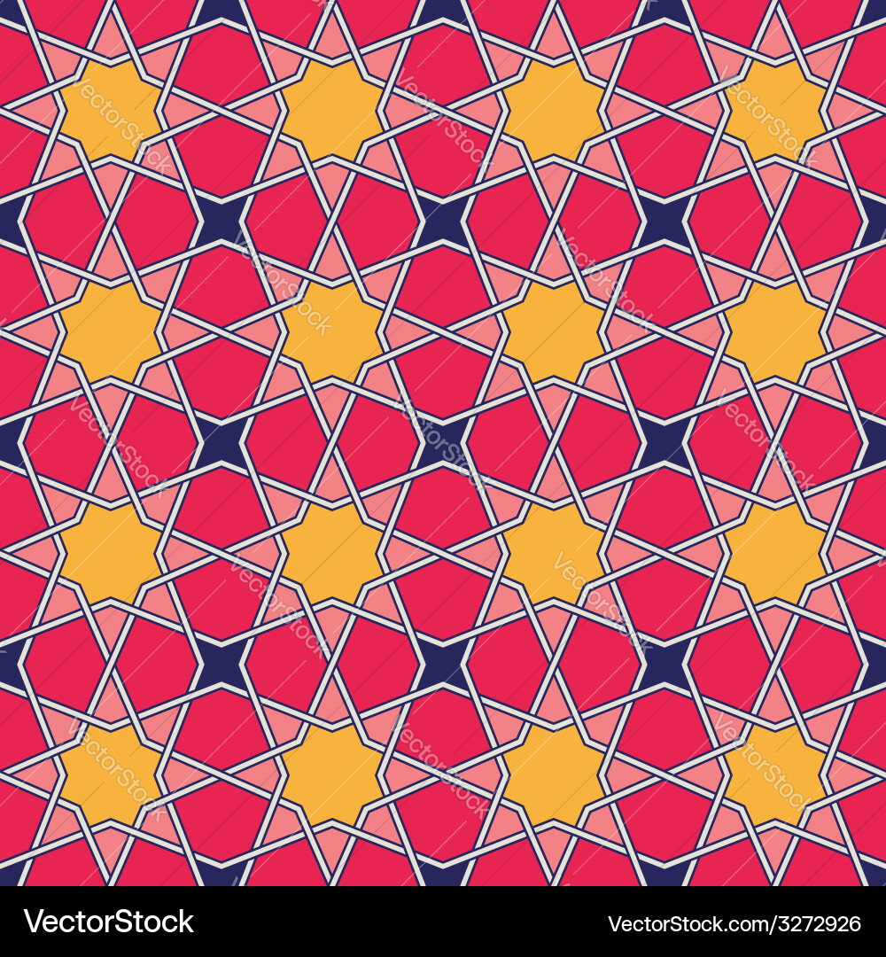 Entrenched Pattern Tangled Eastern Pattern Royalty Free Vector Image