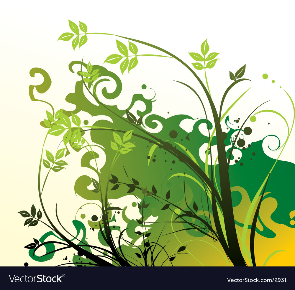 Floral graphic Royalty Free Vector Image - VectorStock