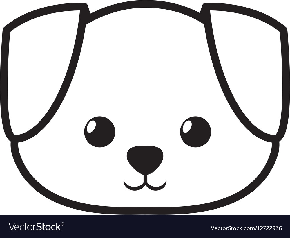 Dog Face Template