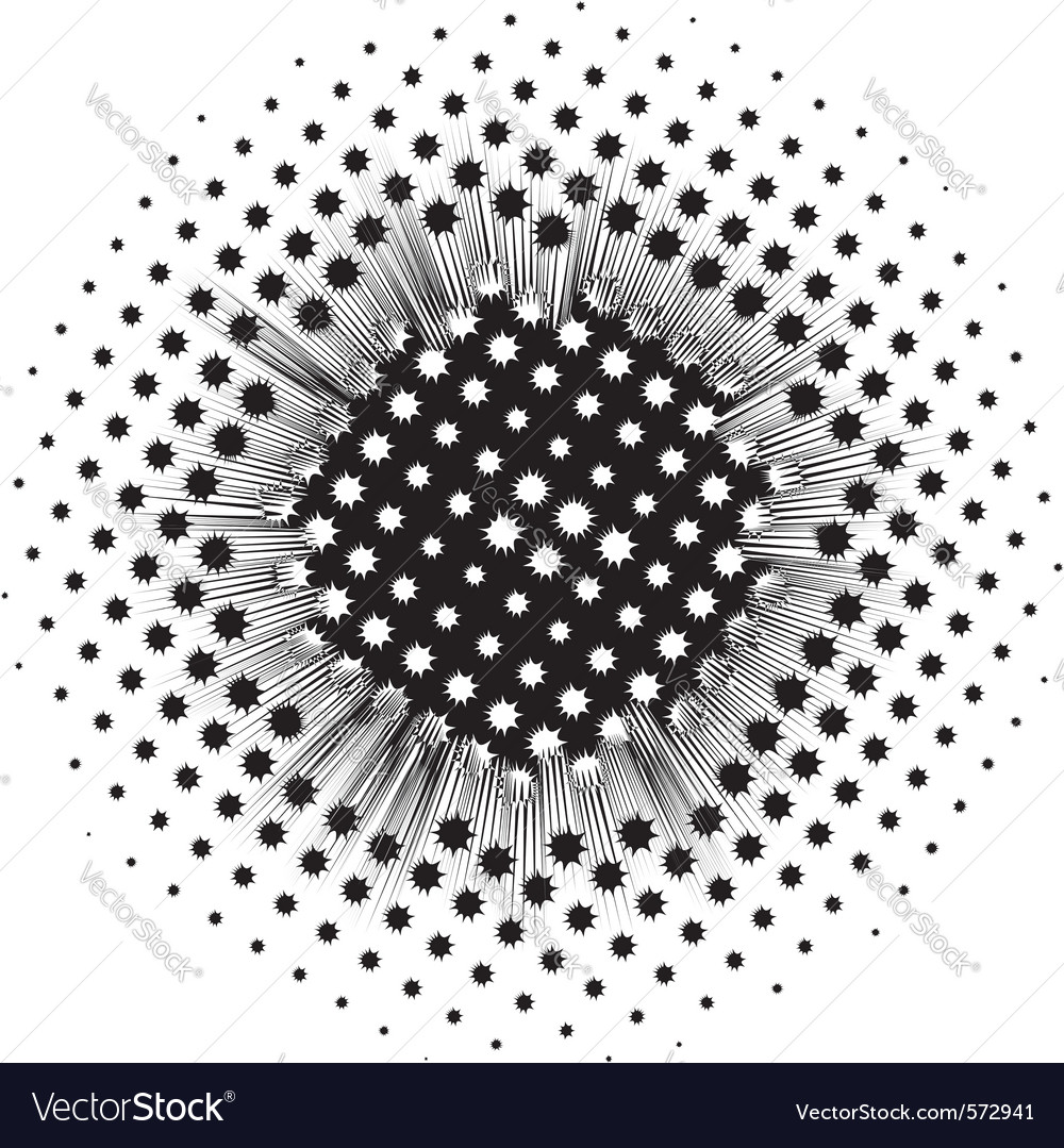 Background with abstract black round spots