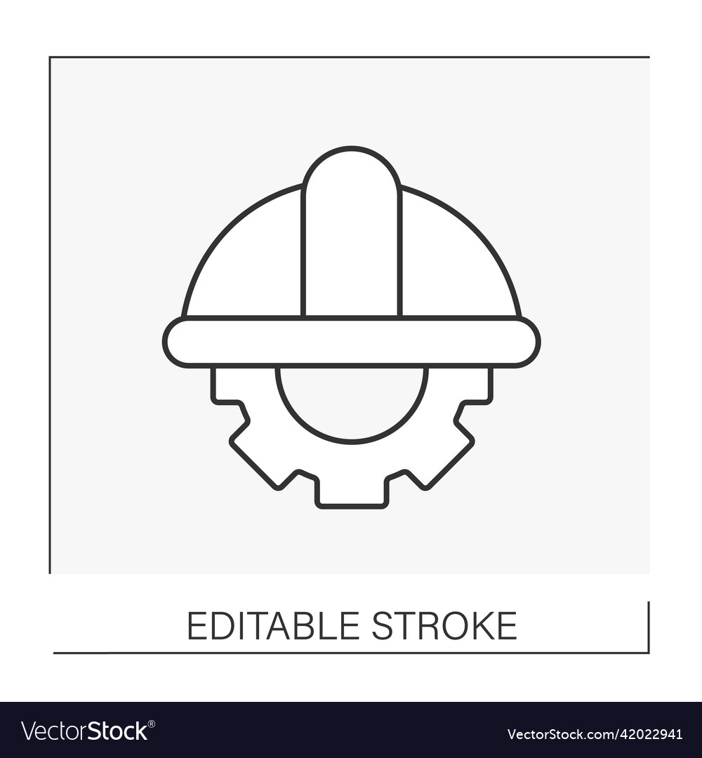 Equipment line icon