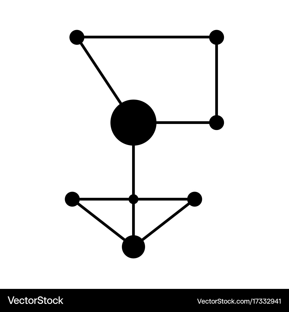 Molecule icon Royalty Free Vector Image - VectorStock