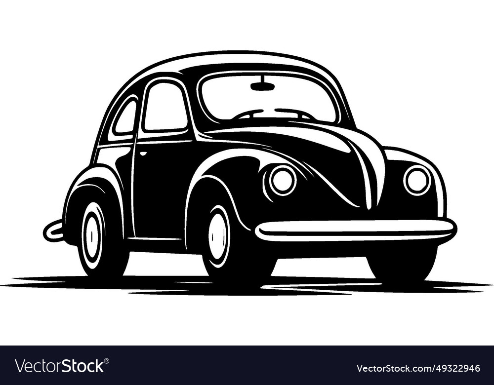 Car - minimalist and flat logo