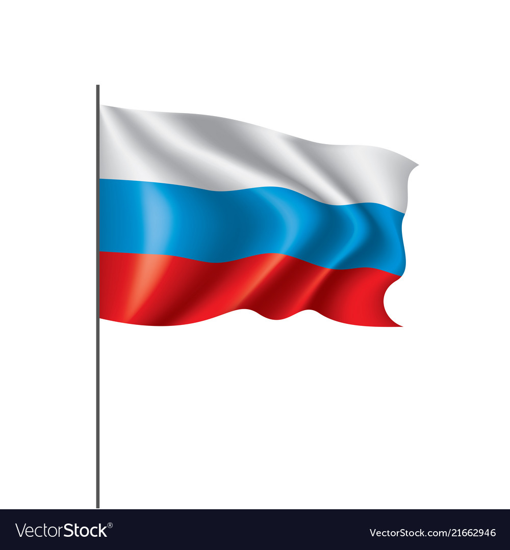 Russia flag waving vector on transparent background PNG - Similar PNG