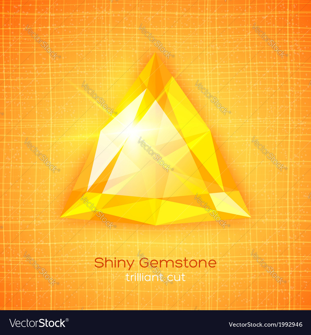 Shiny gemstone on textured background