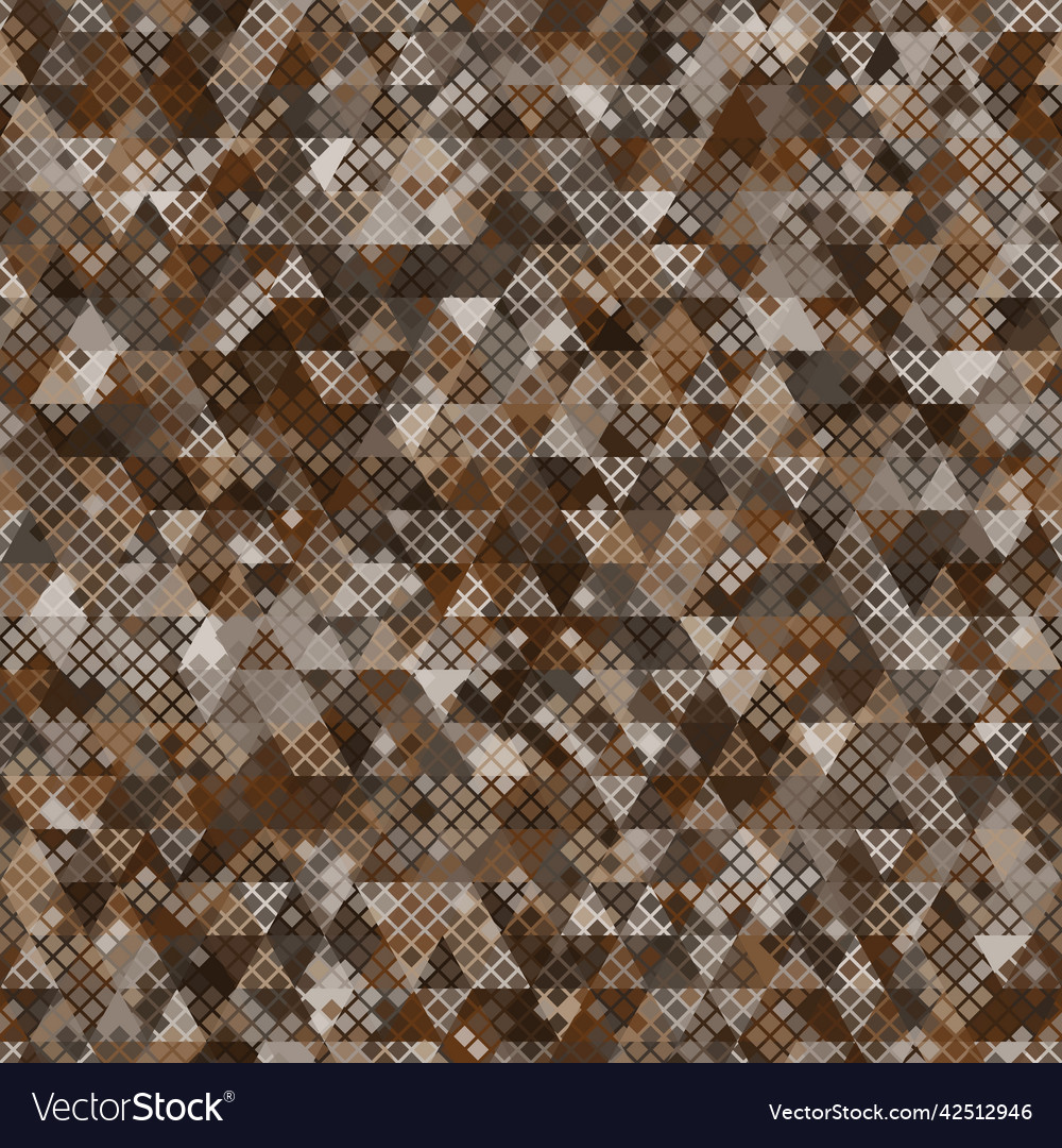 Trendy low poly seamless pattern