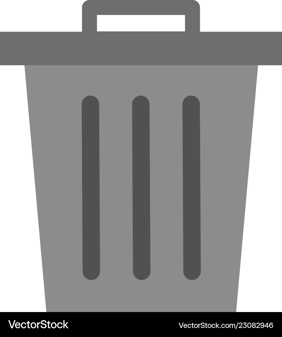 Waste icon Royalty Free Vector Image - VectorStock