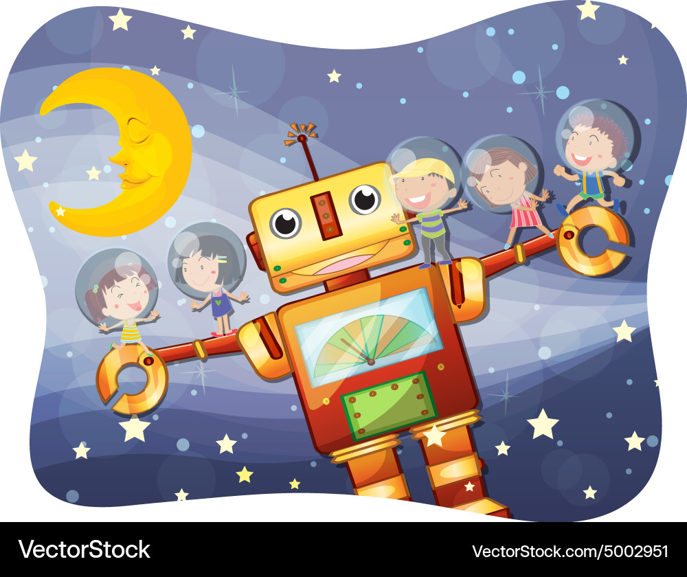 Robot Royalty Free Vector Image - VectorStock