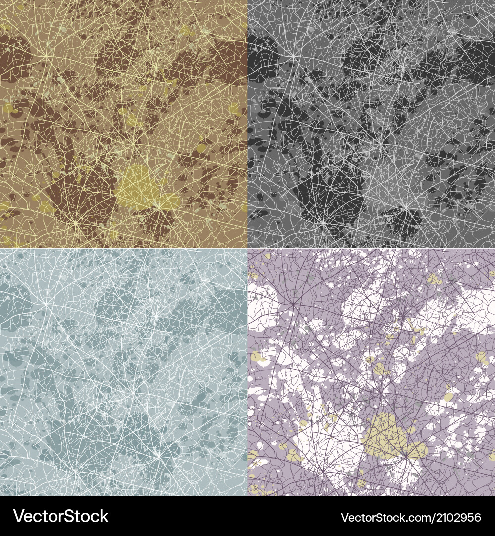 Set of seamless abstract stone pattern Royalty Free Vector