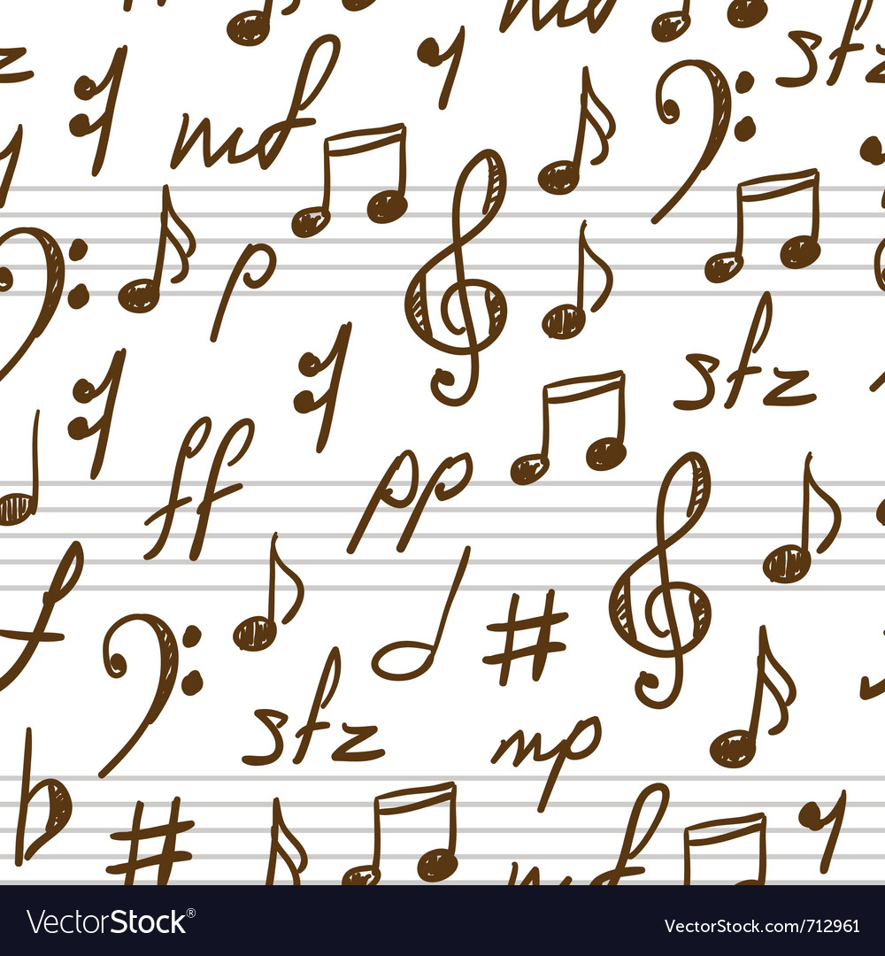 Musical patterns Royalty Free Vector Image - VectorStock