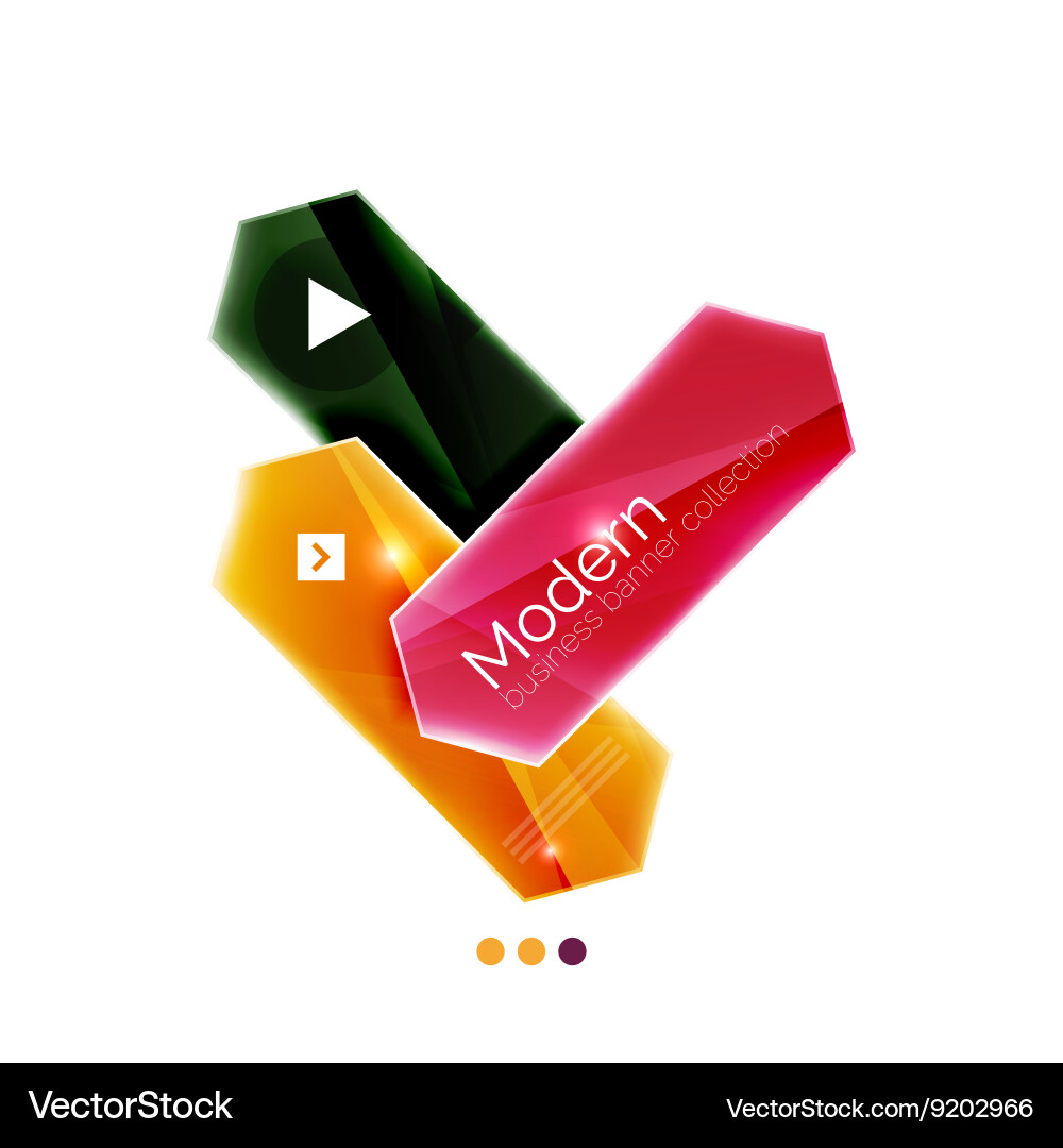 Arrow infographics element Royalty Free Vector Image