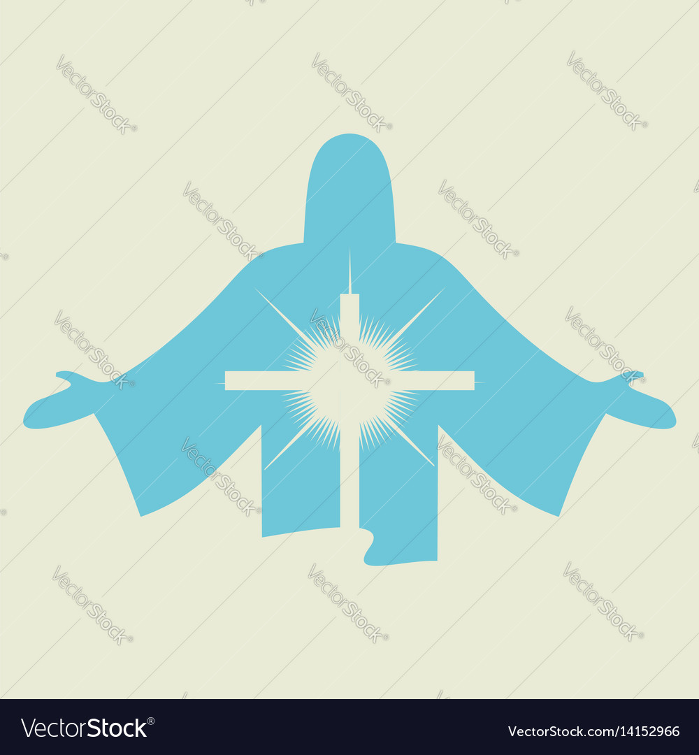 Lord jesus christ Royalty Free Vector Image - VectorStock