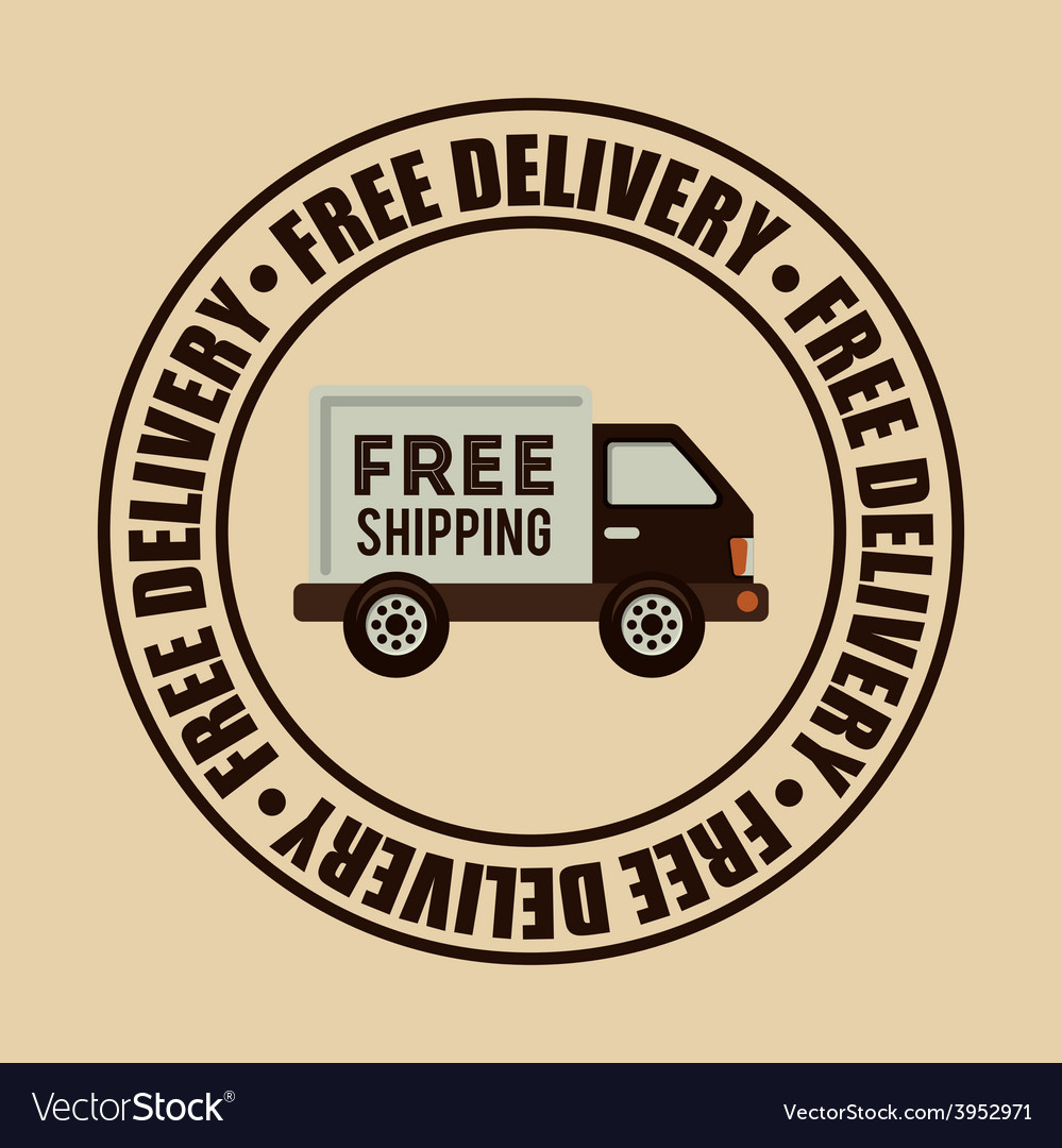 Fast delivery Royalty Free Vector Image - VectorStock