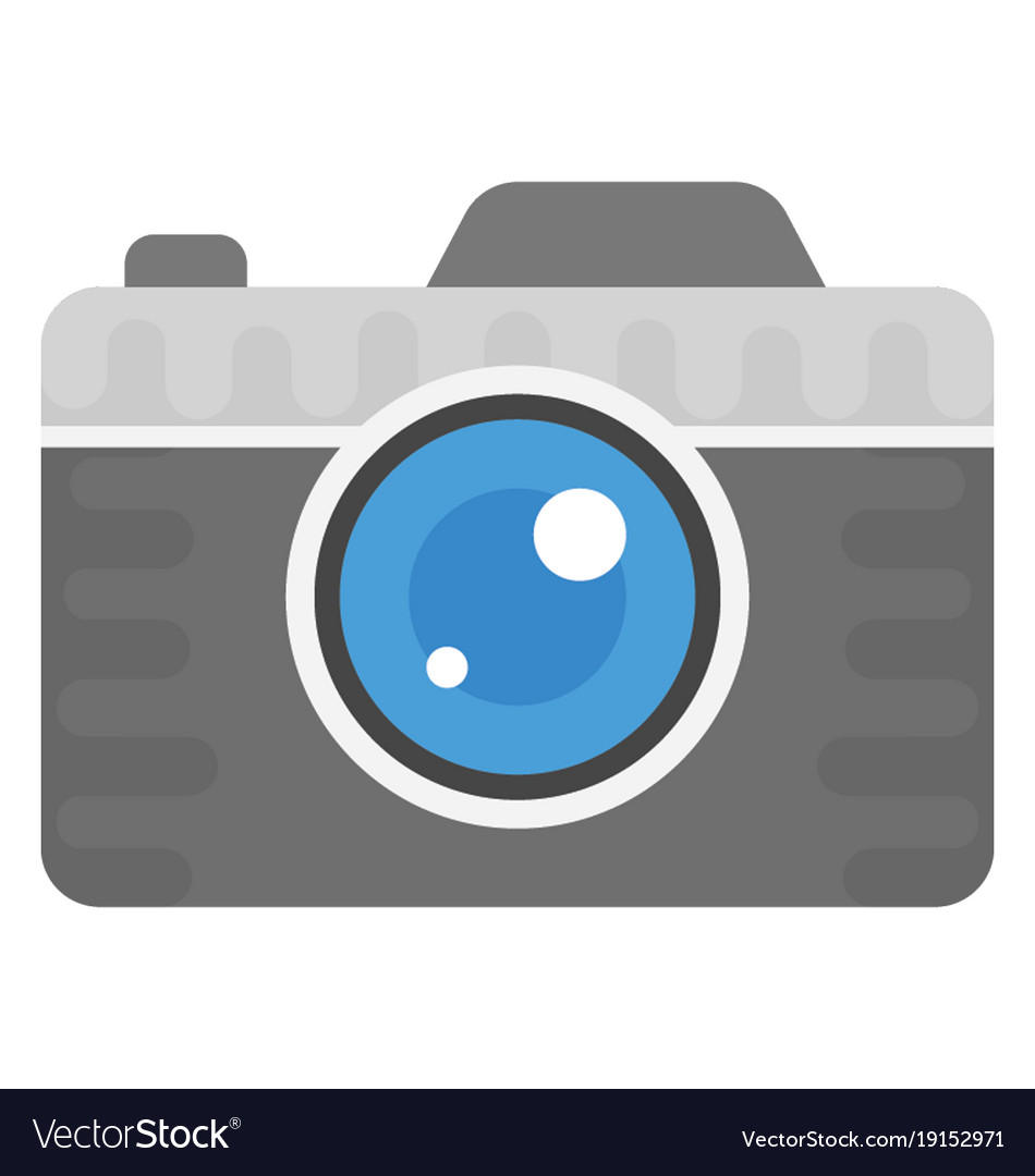 Photo camera Royalty Free Vector Image - VectorStock