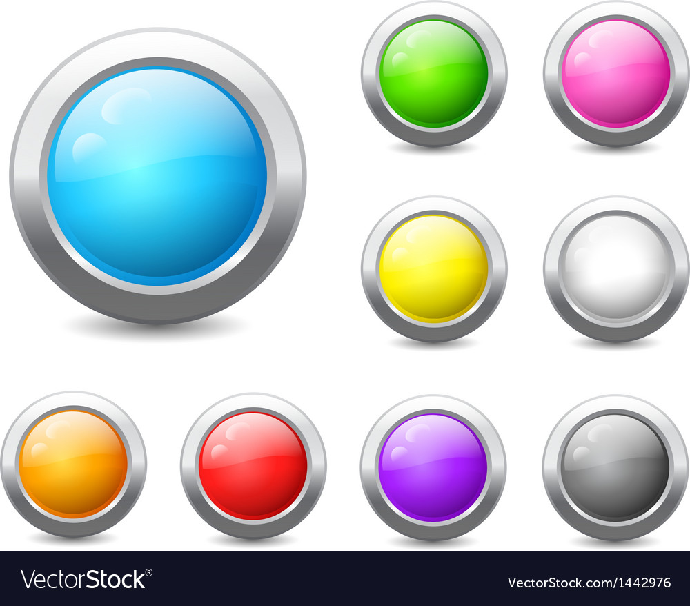 Web buttons Royalty Free Vector Image - VectorStock