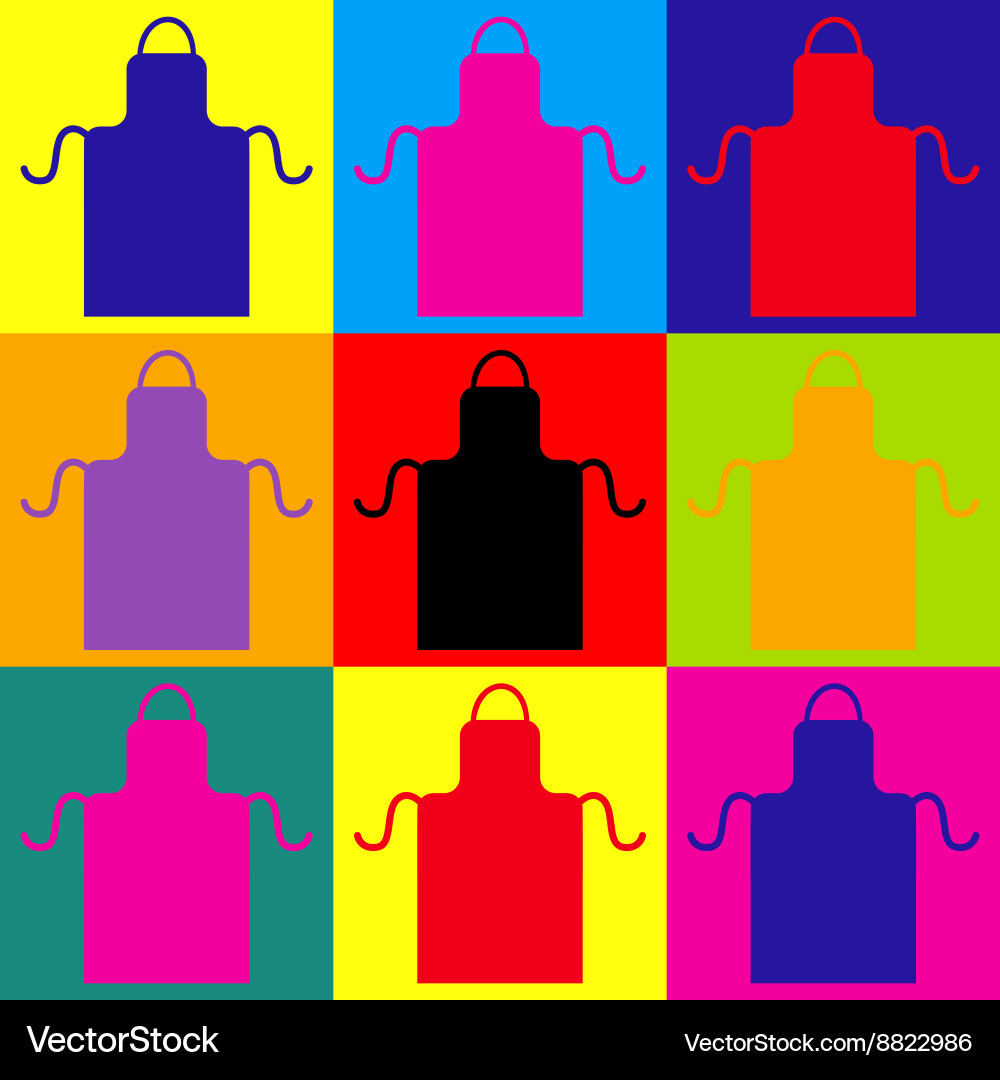 Apron simple icon Royalty Free Vector Image - VectorStock