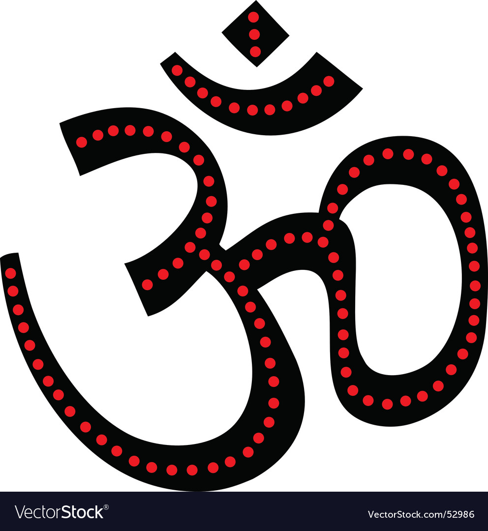 Om Royalty Free Vector Image - VectorStock