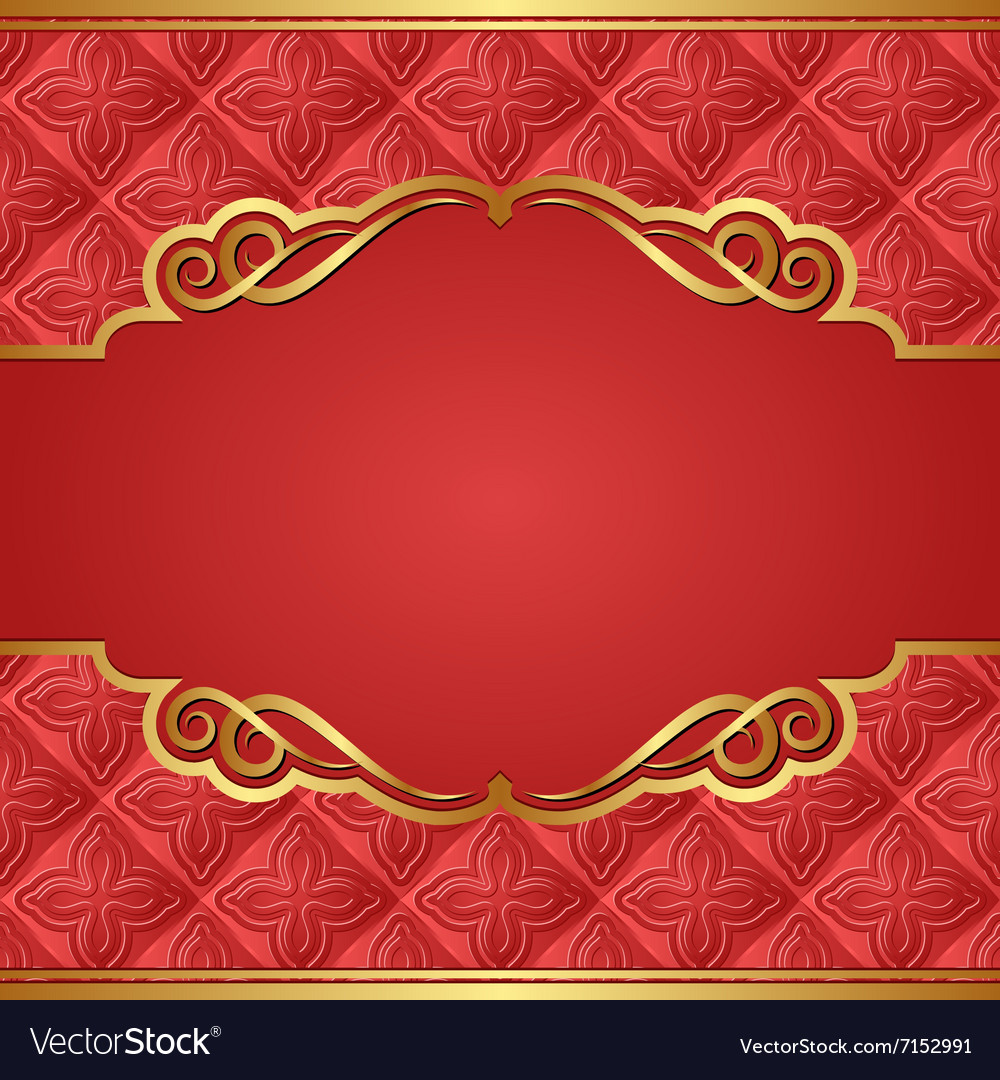 Antique background with ornaments Royalty Free Vector Image