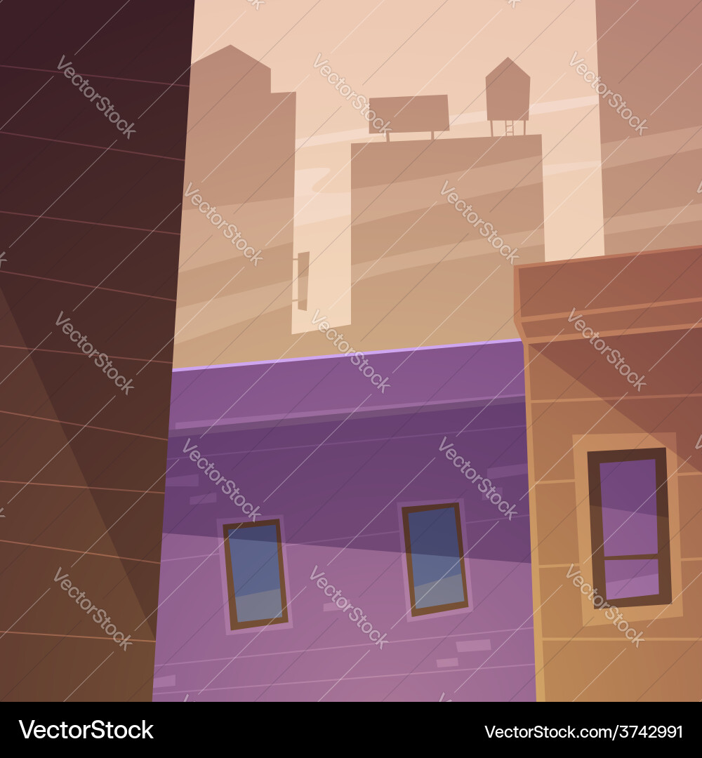 Cityscape Royalty Free Vector Image - VectorStock