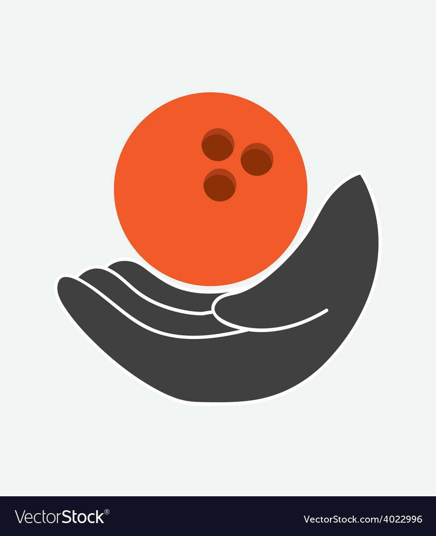 Bowling sport Royalty Free Vector Image - VectorStock