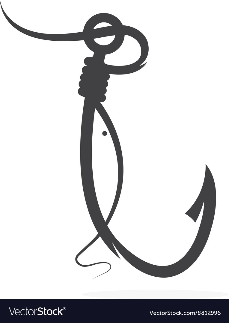 Crossed Fishing Hooks Svg, Fish Hook Png Graphic by SVG DEN