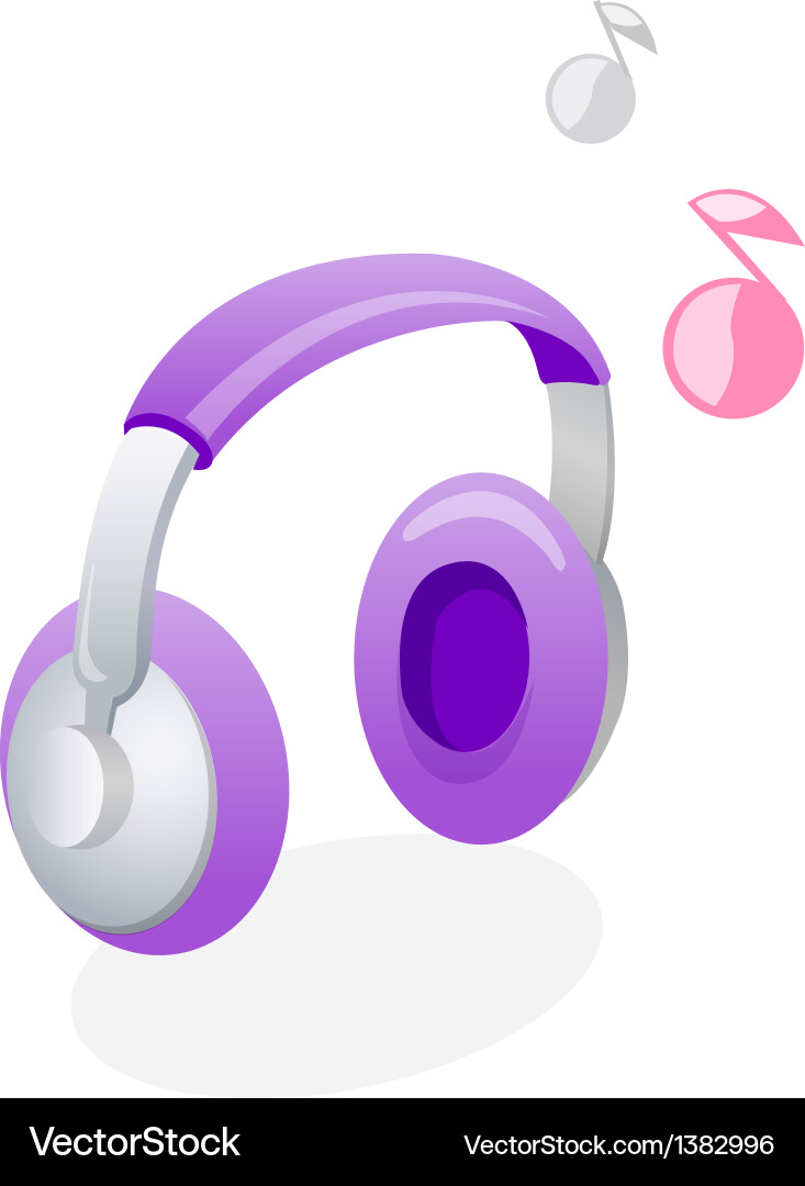 Icon headphone Royalty Free Vector Image - VectorStock