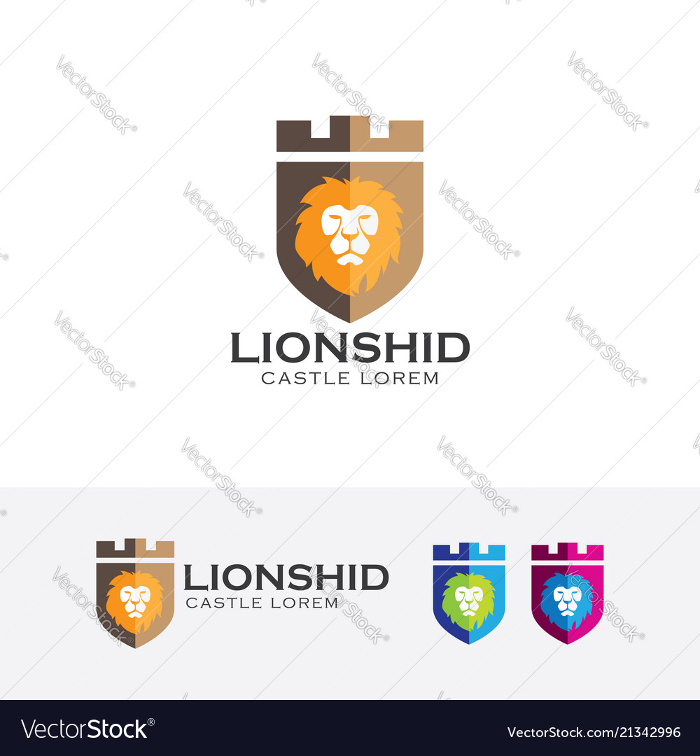 Lion castle logo