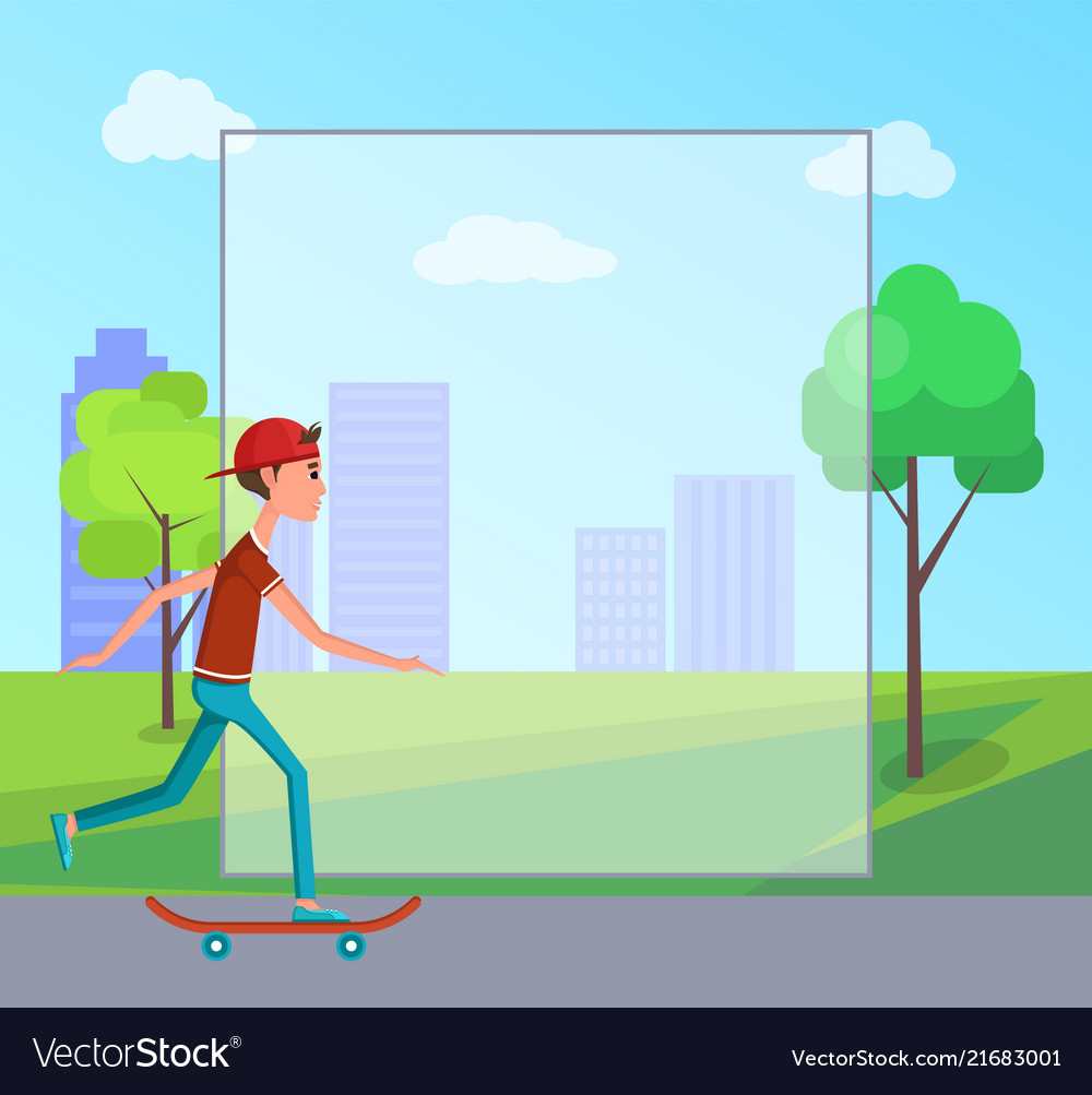 21 june skateboarding day male cartoon character Vector Image 21 june skateboarding day male cartoon character Vector Image