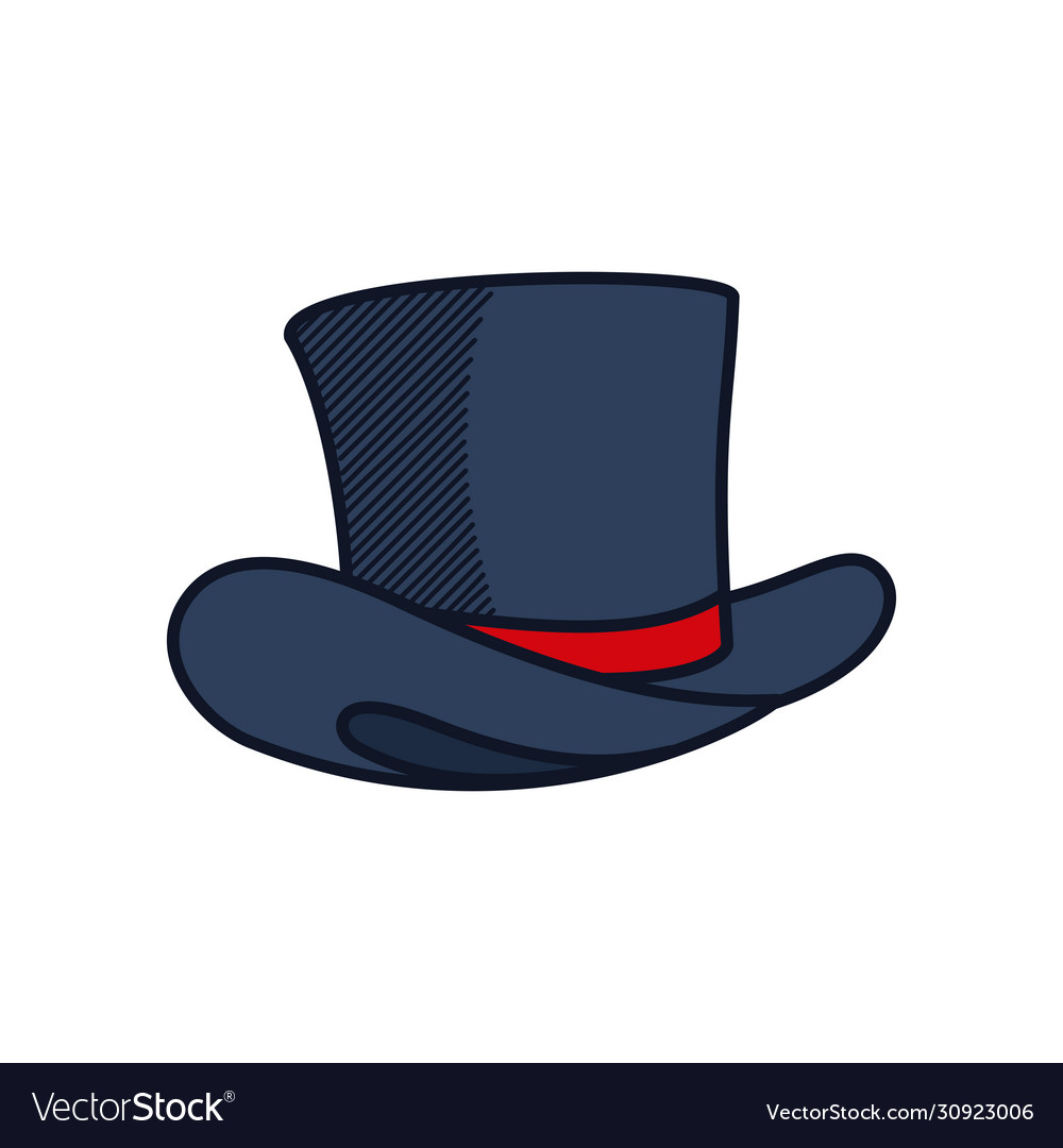 elegant top hat