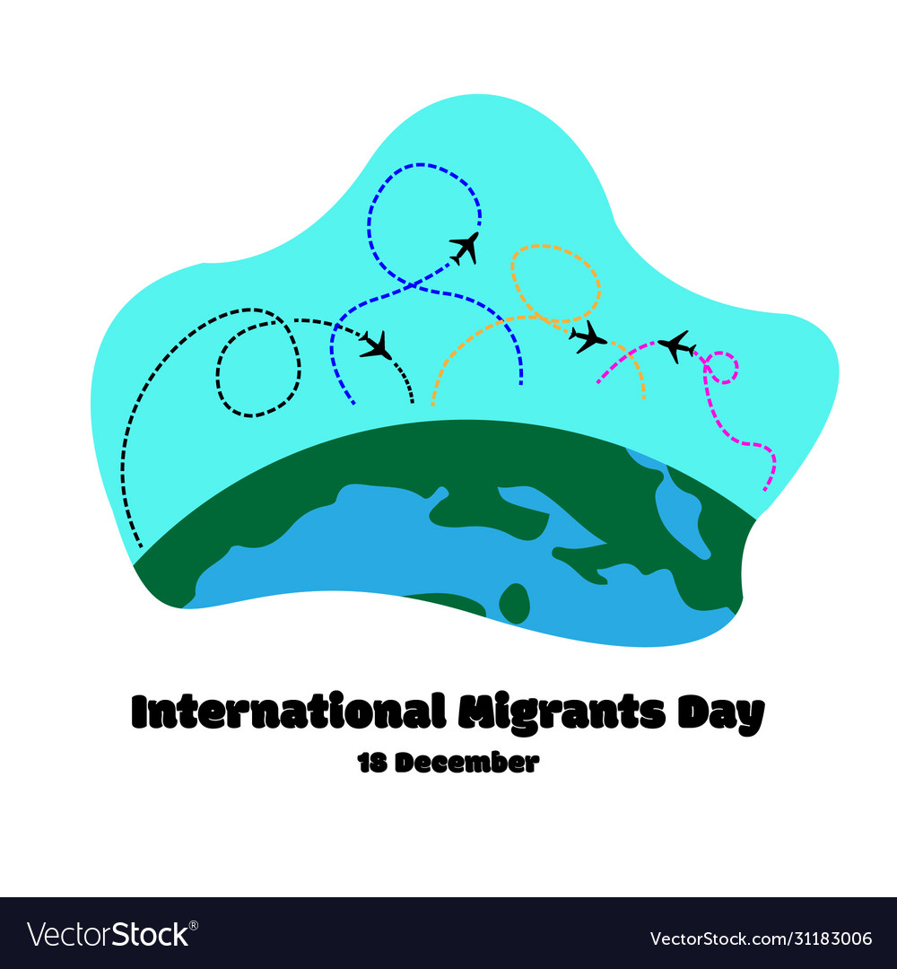 Bewegung Flugzeug Kampf Migranten internationale Migranten