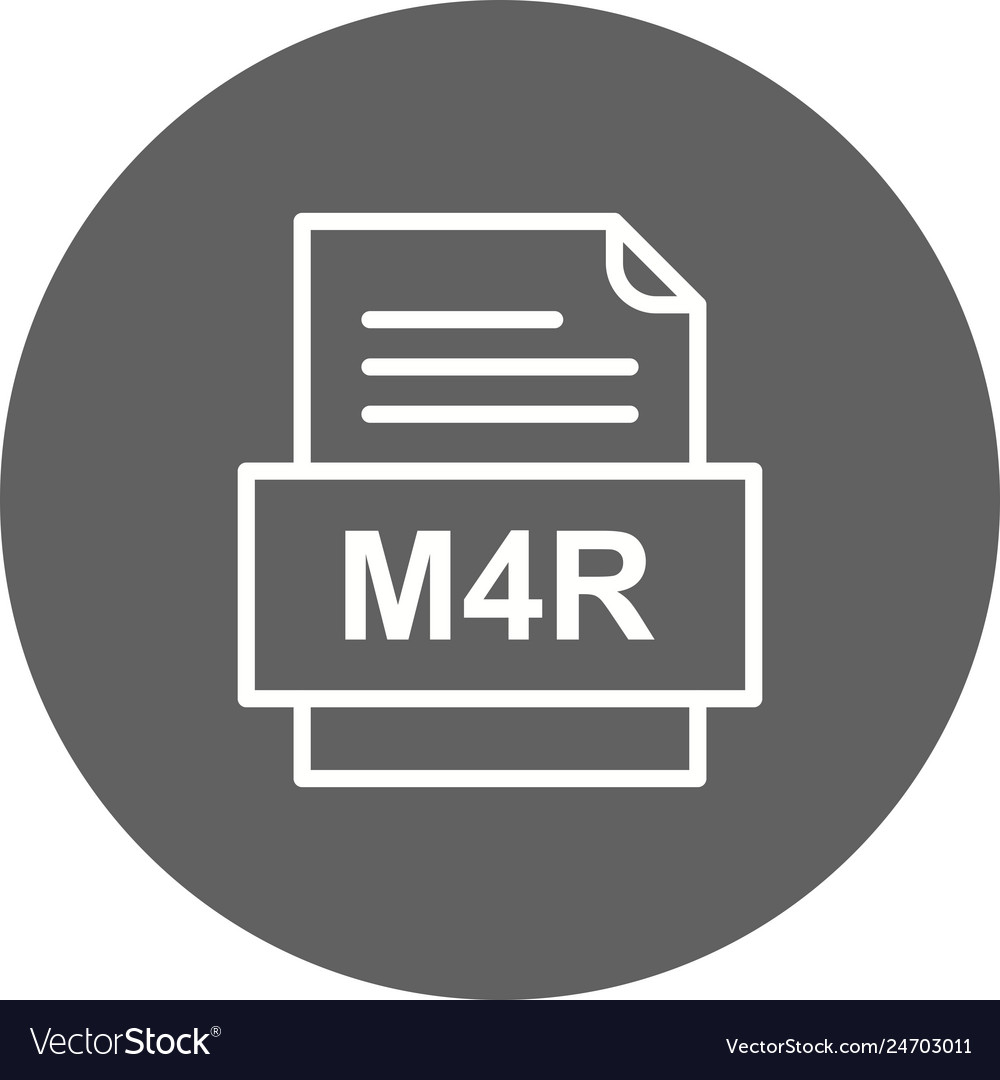 M4r file document icon