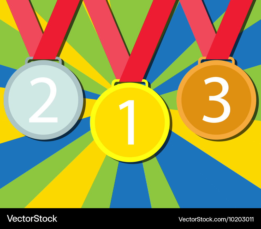 Medals Royalty Free Vector Image - VectorStock