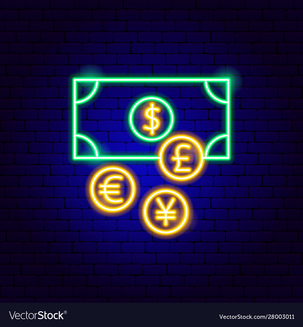 money light up sign