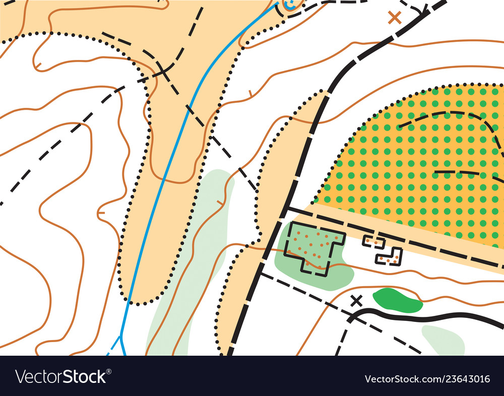 Abstract color topographic highly detailed