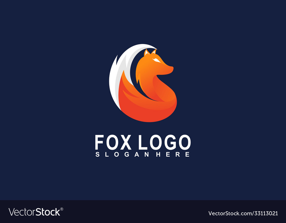 Farbe Fuchs Logo Design super Inspiration