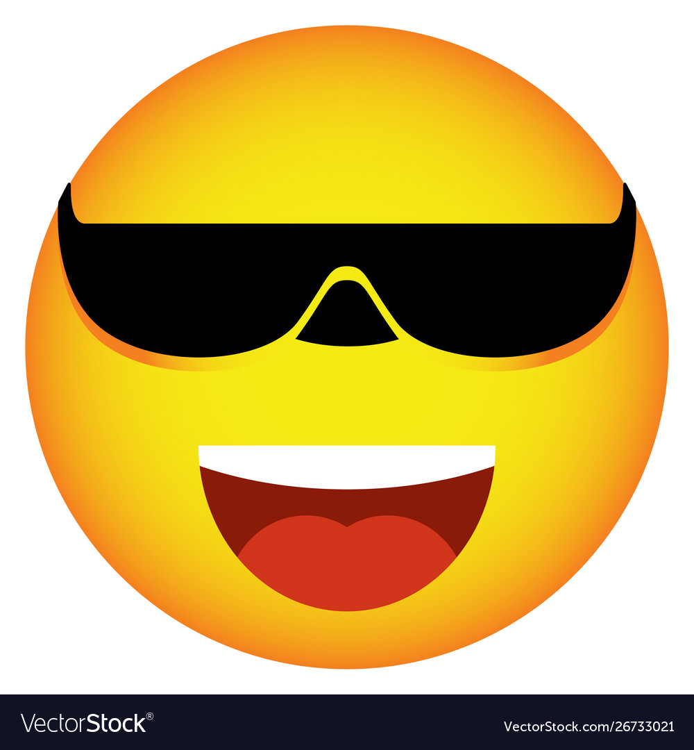 Smiley Face With Glasses Emoji