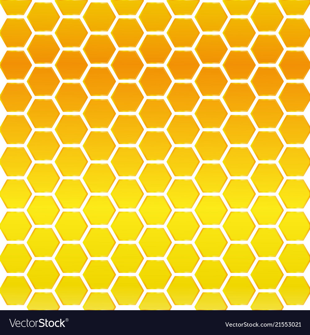 Seamless honeycomb background Royalty Free Vector Image
