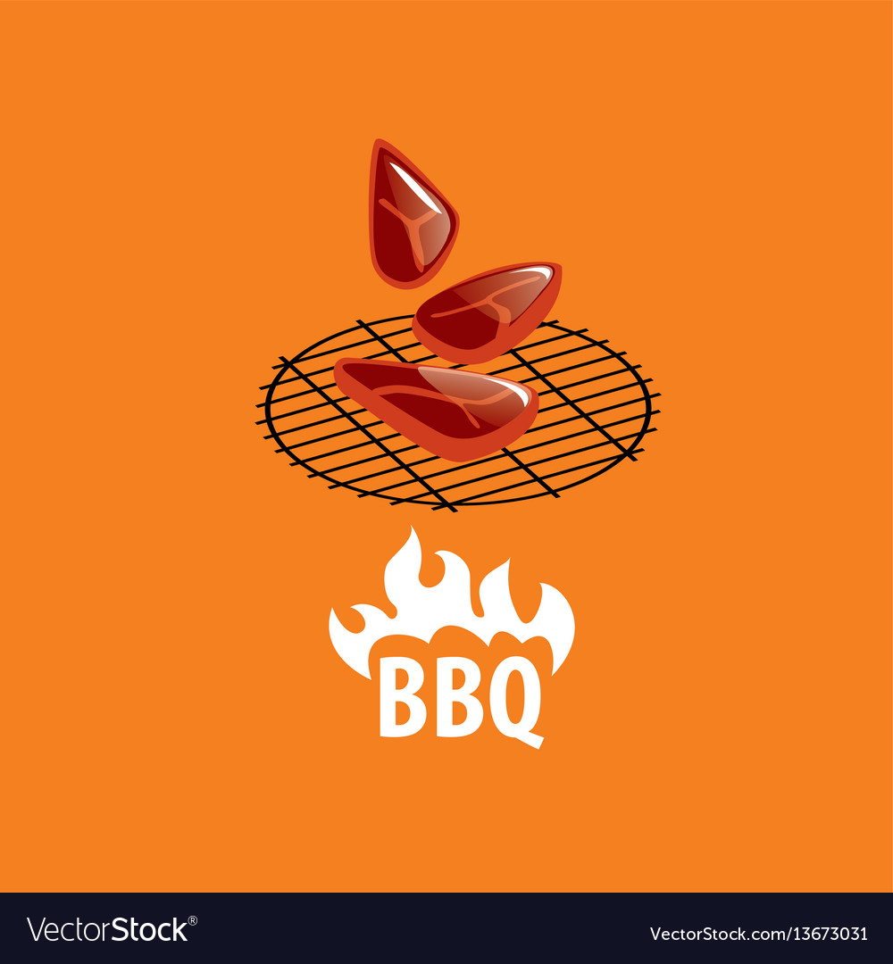 Barbecue party logo