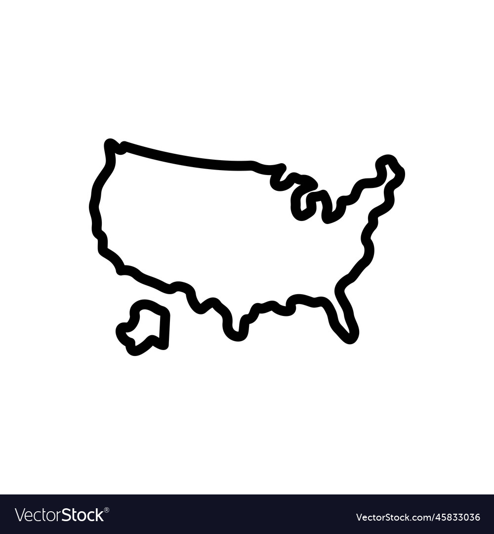 States Royalty Free Vector Image - VectorStock