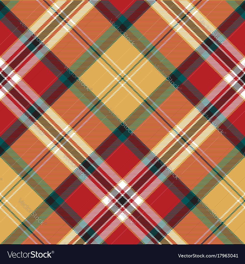 Color plaid seamless pattern Royalty Free Vector Image